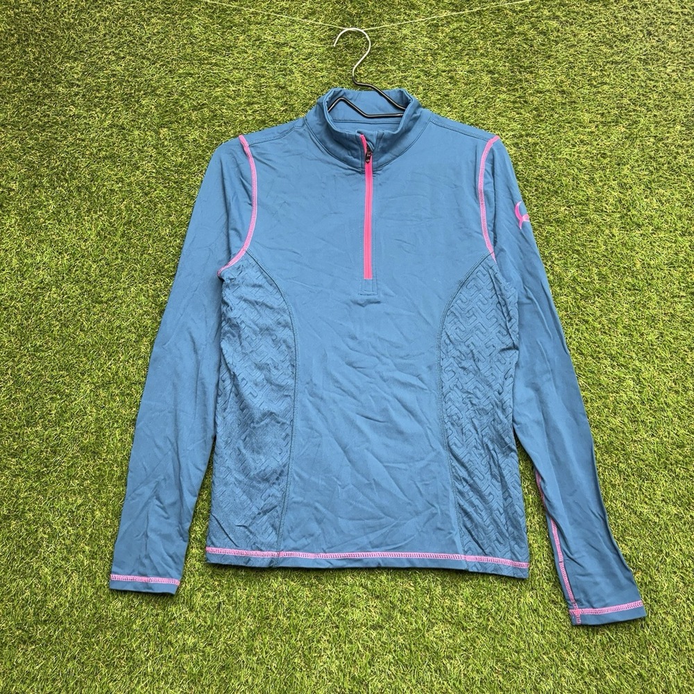 Cinch Shirt Womens Medium Long Sleeve Performance 1/4 Zip Base Layer Pullover